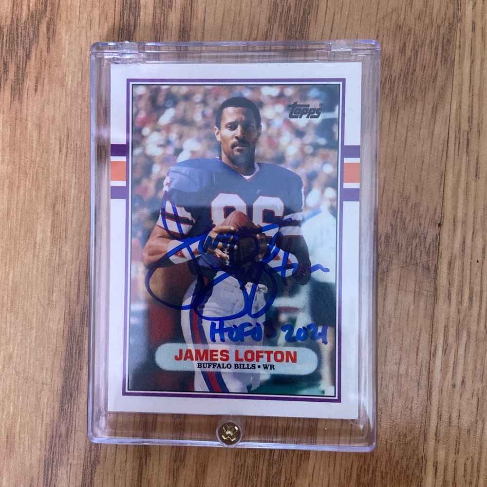 James Lofton Autographed Card (MISC10)